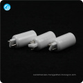 electrical ceramics alumina ceramic UV lamp cap porcelain parts 95